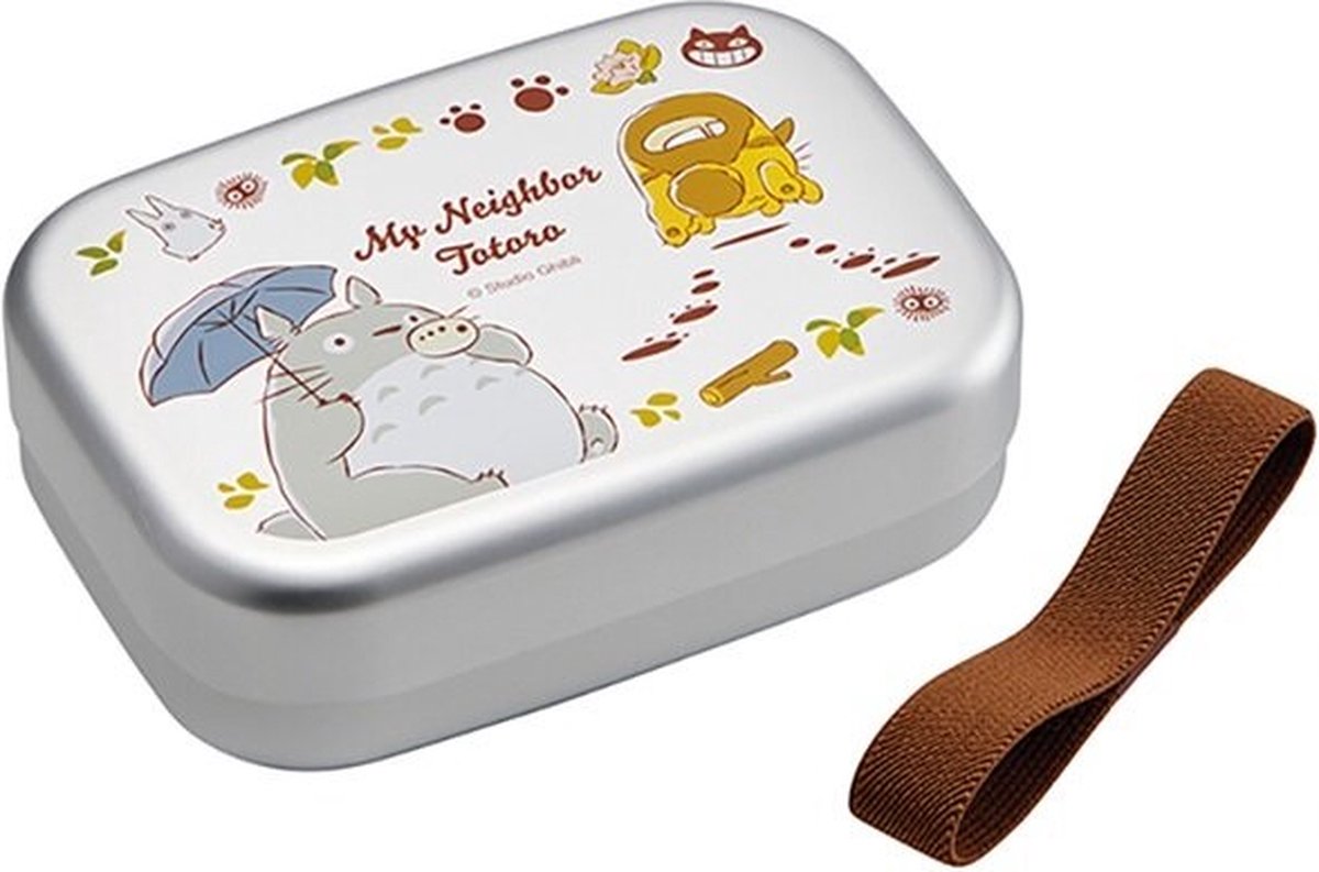 My Neighbor Totoro Aluminum Bento Box Totoro & Catbus