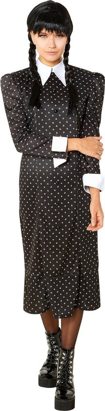 Rubies - Costume de films Horreur - Uniforme École Nevermore - Femme - Zwart - Petit - Halloween - Déguisements