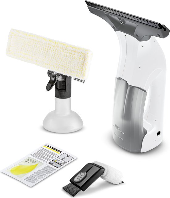 Kärcher Window Vac WV 1 Plus Frame Edition Ruitenreinigingsapparaat - tot wel 70 m² - Inclusief sproeifles met microvezeldoek en Kozijntool