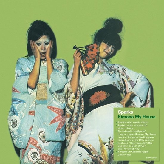 Sparks - Kimono My House (Caramel Apple Green Vinyl)