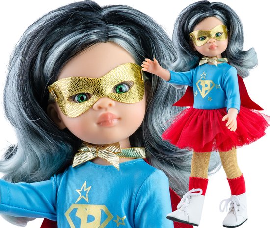 Paola Reina Pop Amigas Profesiones Super Paola (32Cm) van Paola Reina — afbeelding 2
