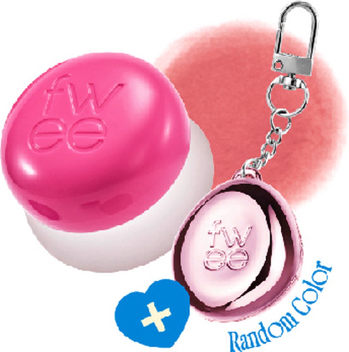 Blurry Pudding Pot Keyring Set