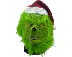 Kerst masker - Grinch masker - kerst trui - horror masker - carnaval masker - kerst decoratie masker - kerst outfit - kerstman pak - kerstman pop - kerstmannen