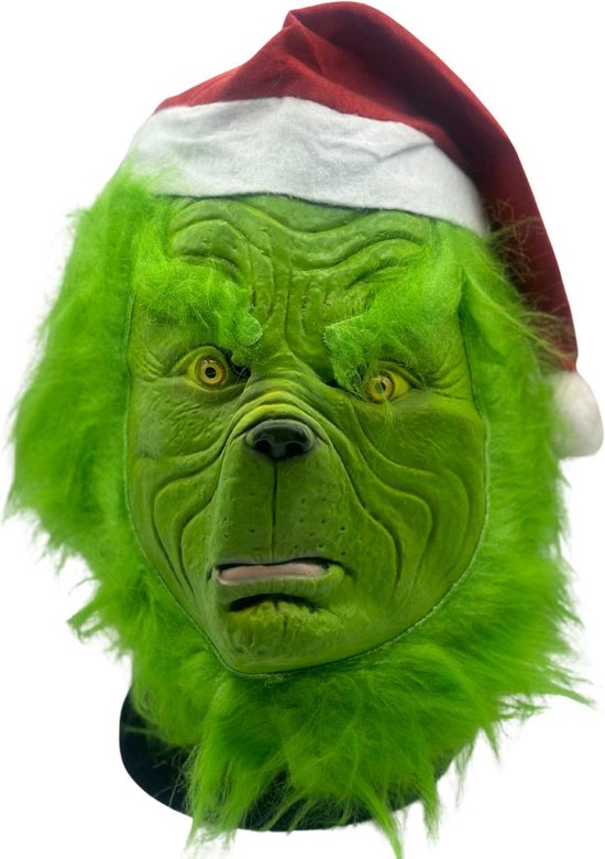 Kerst masker - Grinch masker - kerst trui - horror masker - carnaval masker - kerst decoratie masker - kerst outfit - kerstman pak - kerstman pop - kerstmannen
