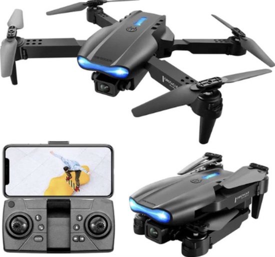 CB-Goods Drone met 4K Camera | Drone met Camera voor Buiten/Binnen | Mini Drone | Drone voor Kinderen/Volwassenen | TikTok | Inclusief Opbergtas | IOS & Android | Zwart