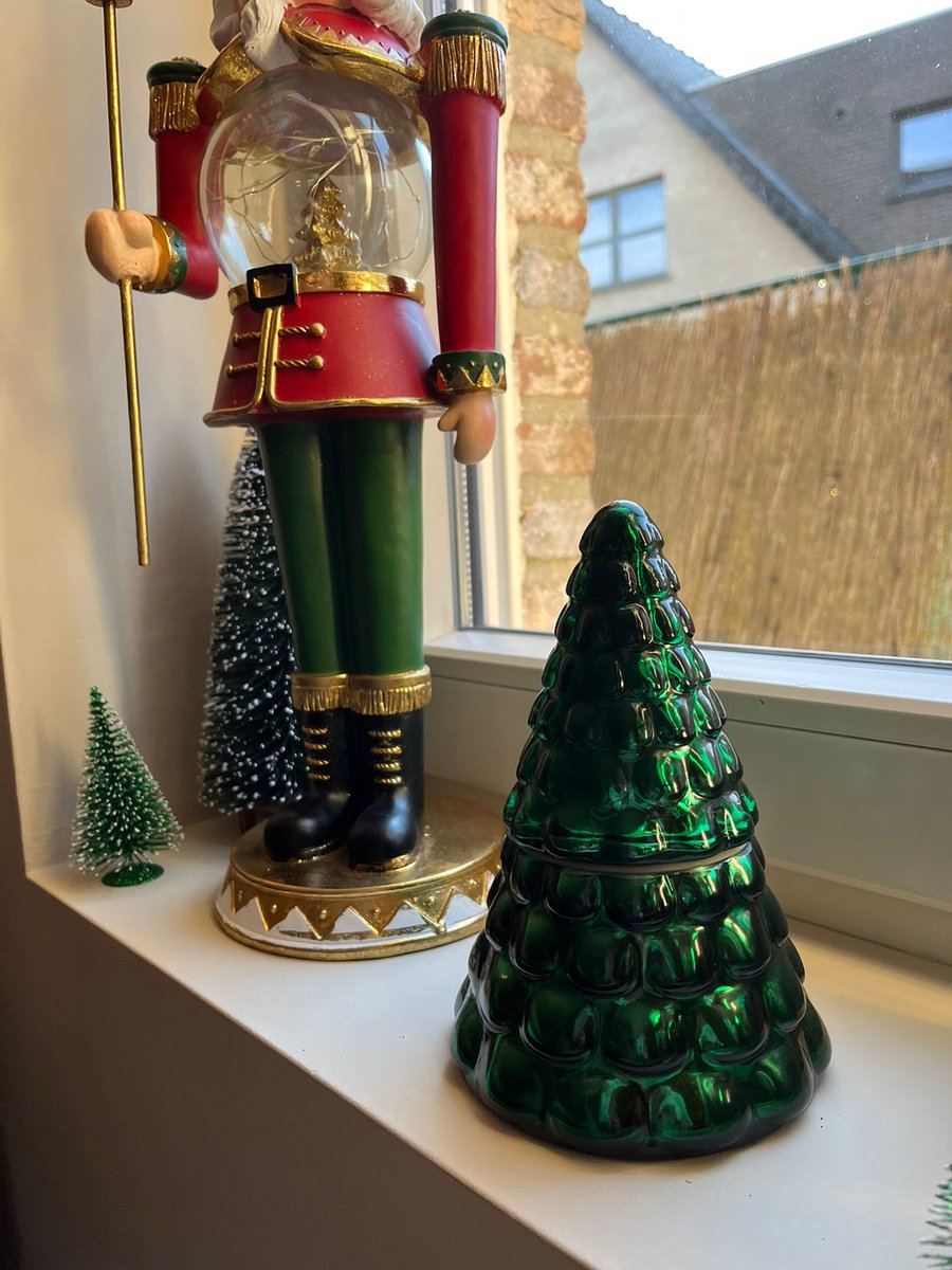 EDG Enzo de Gasperi Geurkaars Kerstboom Vijg Jasmijn H 19 cm D 12