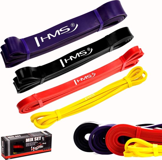 Fit het nieuwe jaar in – Terra Band 2 m fitnessbanden set van 4