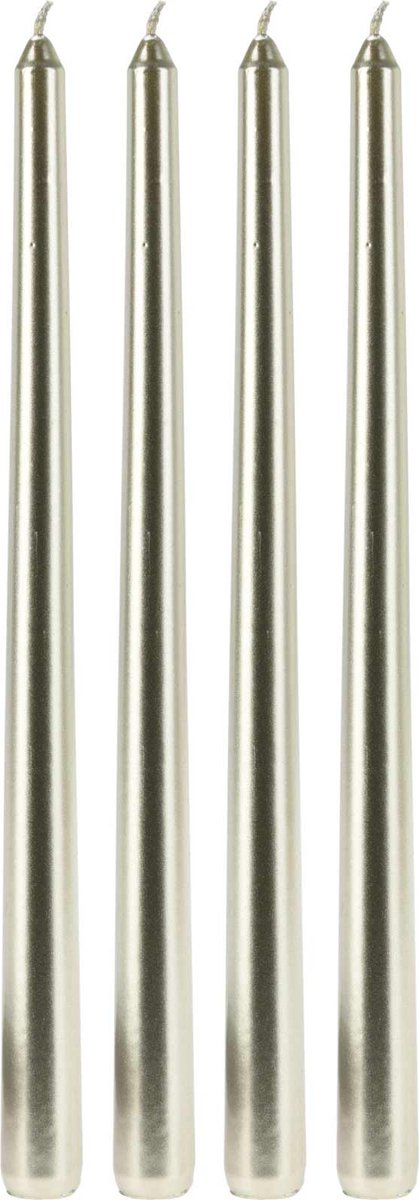 Metalen tafelkaarsen, 30 cm