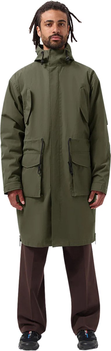 Regenjas Dames - MAIUM Winter Parka Army Green - Maat