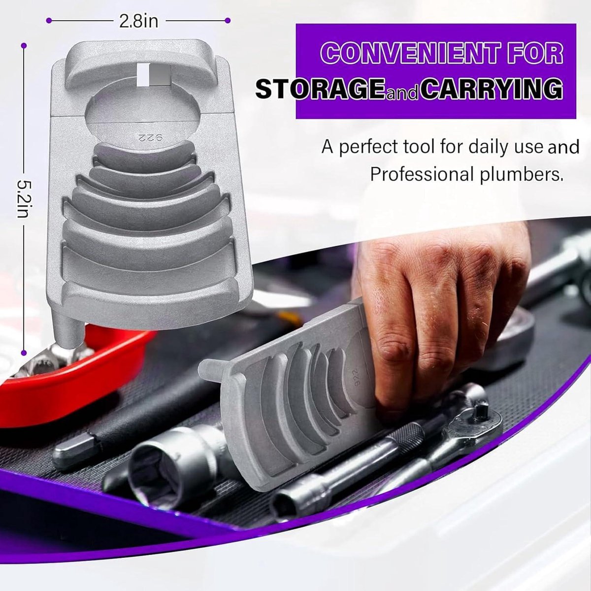 Binnenste Buitenste Ruimer Pijp en Buis Ontbramen Ruimer Tubing Afschuining Tool voor PVC PPR Koper Messing Aluminium Buizen Rood