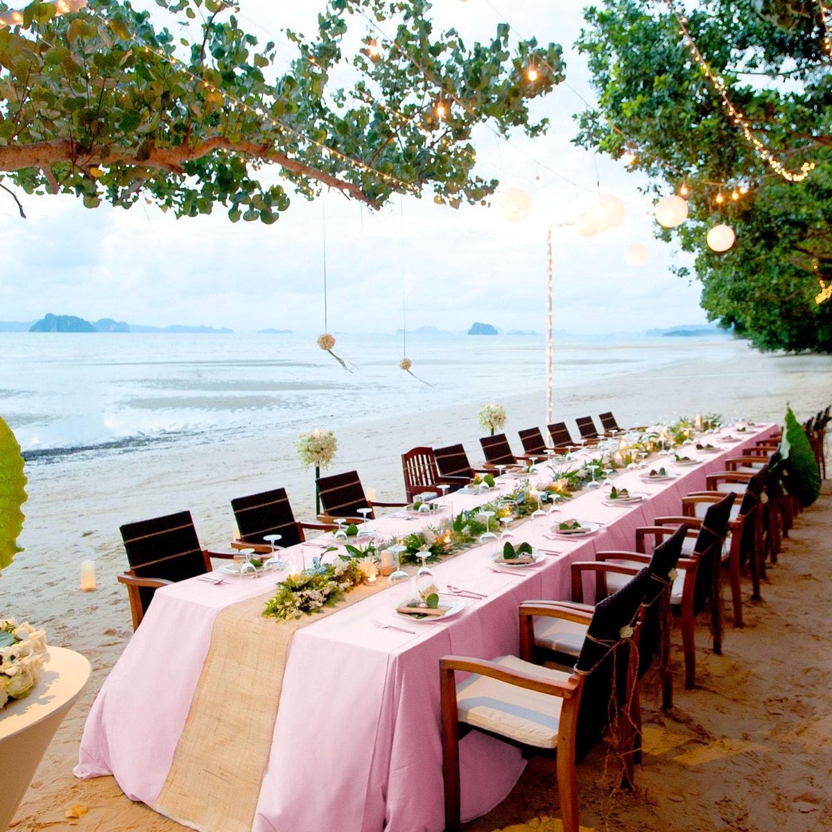 Goodivery ® Elegante Set van 2 Roze Tafelkleden voor Grote Tafels en Evenementen