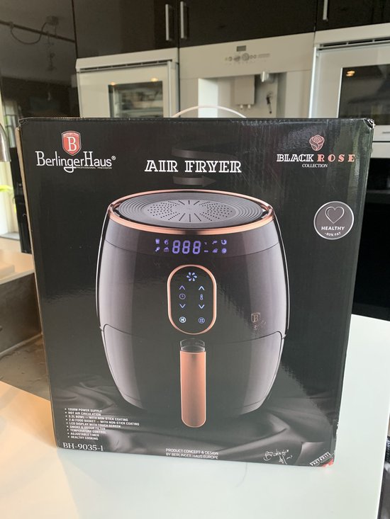 TurboTronic AF10D Digitale Airfryer - Heteluchtfriteuse - 3.5L - Wit
