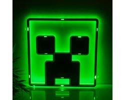 Minecraft Creeper LED Neon Wall Light – Officieel Gelicentieerde Wandlamp, 25 cm, USB‑Voeding- Paladone
