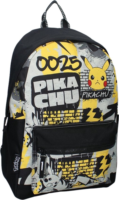 Pokémon Gotta Gatch 'Em All! Rugzak - Zwart - Pikachu