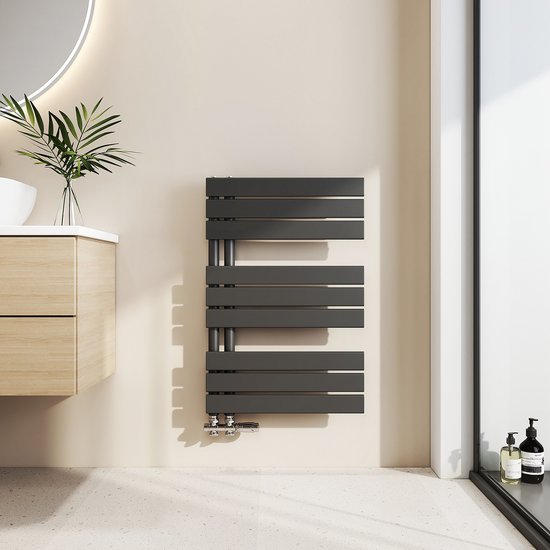 Saqu Cole Handdoekradiator - 180 x 60 cm - 1072W - Verwarming Badkamer