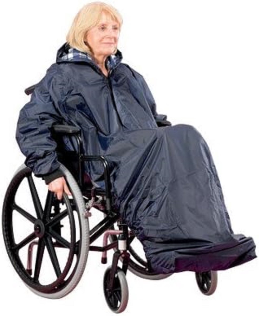Goedkoopste rolstoelhoes, dikke warme rolstoel fleece wikkeldeken accessoires voor de oudere patient