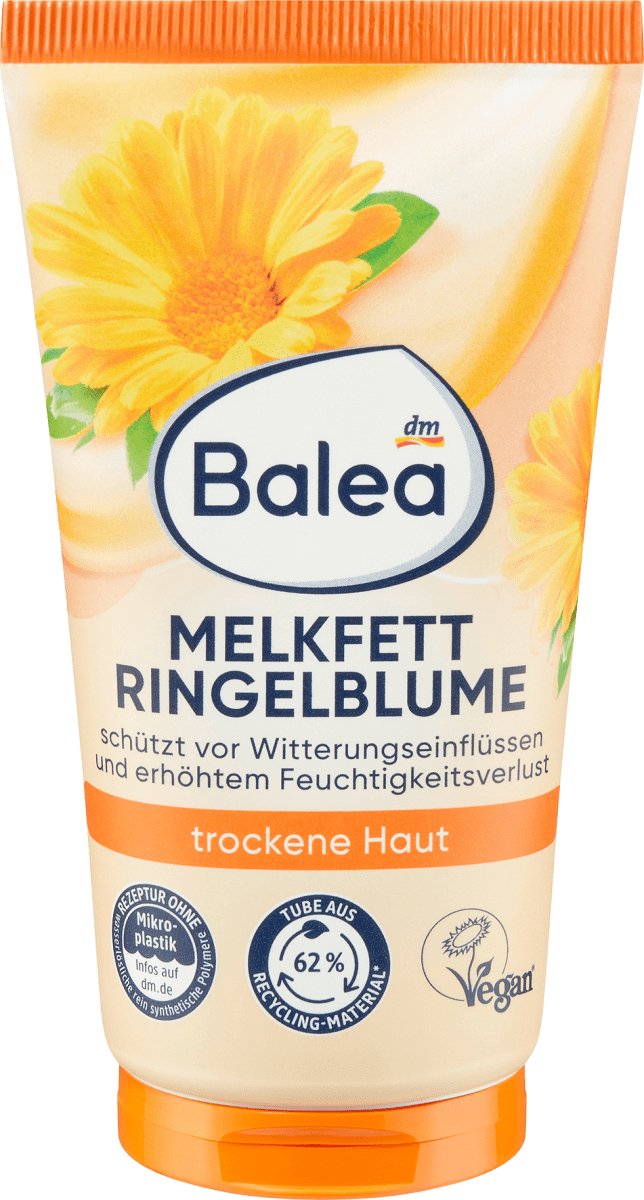 Goedkoopste Balea Goudsbloem melkvet tube 75 ml