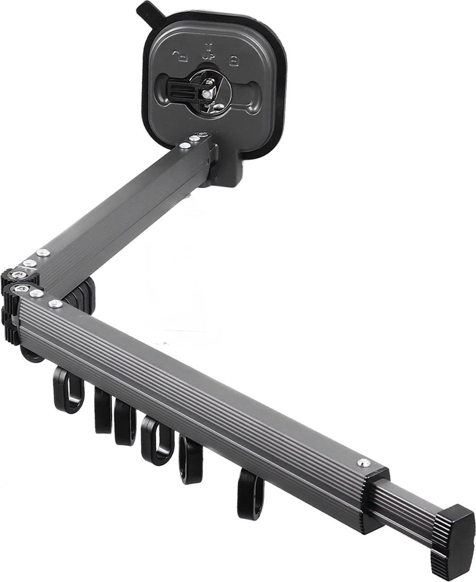 Goedkoopste Inovra ® Uitschuifbare en Opvouwbare Wandgemonteerde Wasdroger voor Binnen en Buiten, Ruimtebesparend met Sterke Zuignappen