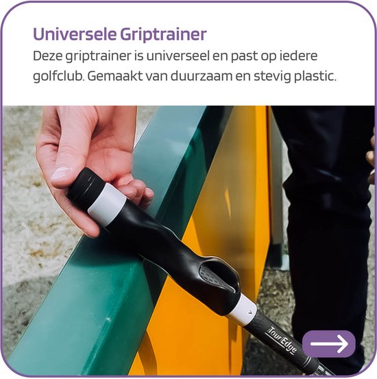 Golf trainingsgreep - Voorgevormde grip - golf trainingsmateriaal - handgreep golf Golftrainingsmaterialen - Golfaccesoires - Golfgrip trainer - Golf griptrainer van Omenax — afbeelding 4
