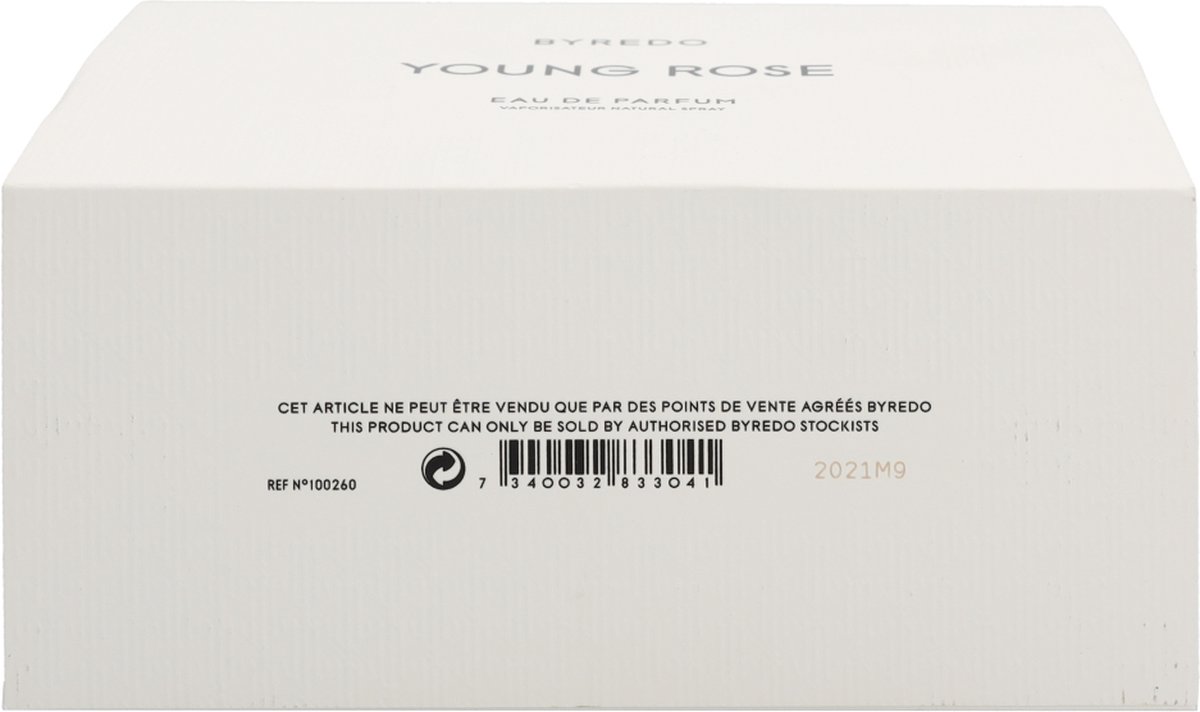 Goedkoopste Byredo Young Rose Eau De Parfum 100 ml (unisex
