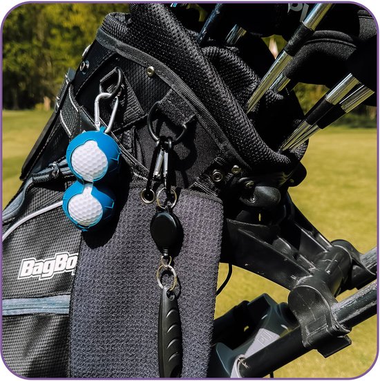 Golf Handdoek + Golf Pitchfork 4 in 1 - Golf accessoires - Golfset van Laiten Golf — afbeelding 2