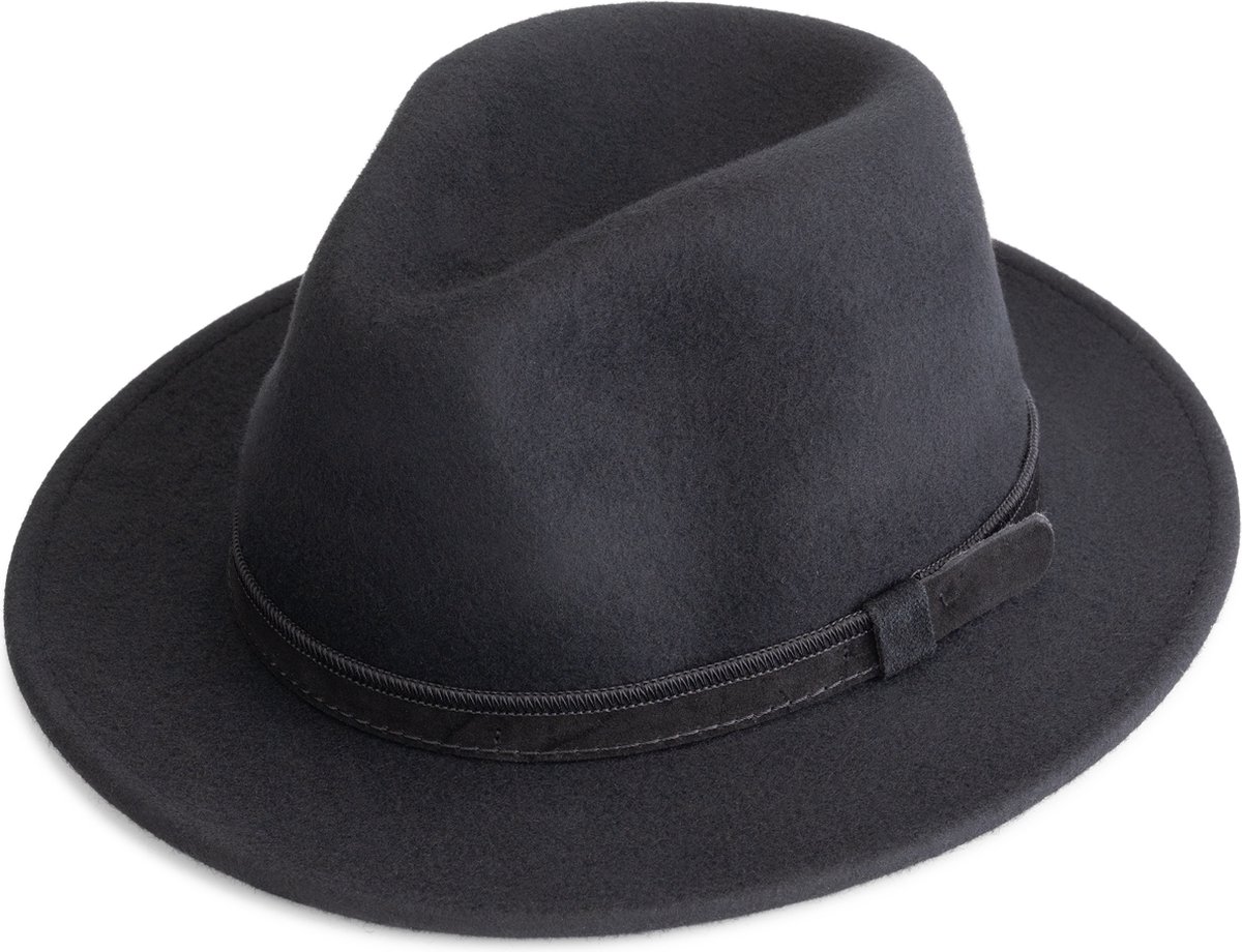 MGO Taylor - Vilt hoed - Unisex - Zwart