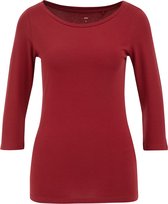 WE Fashion Dames T-shirt met driekwart mouwen