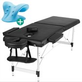 Vivid Green Massagetafel - Inklapbaar - Max Draagvermogen 230 KG - 8 Hoogtestanden - Behandelbank - Behandeltafel - Bed - Incl. Nekstretcher