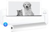 Bol.com Portable Printer A4 - Mini Printer - Draadloze Printer - Pocket Printer - Kantoor - School - A4 printer - Inclusief een ... aanbieding
