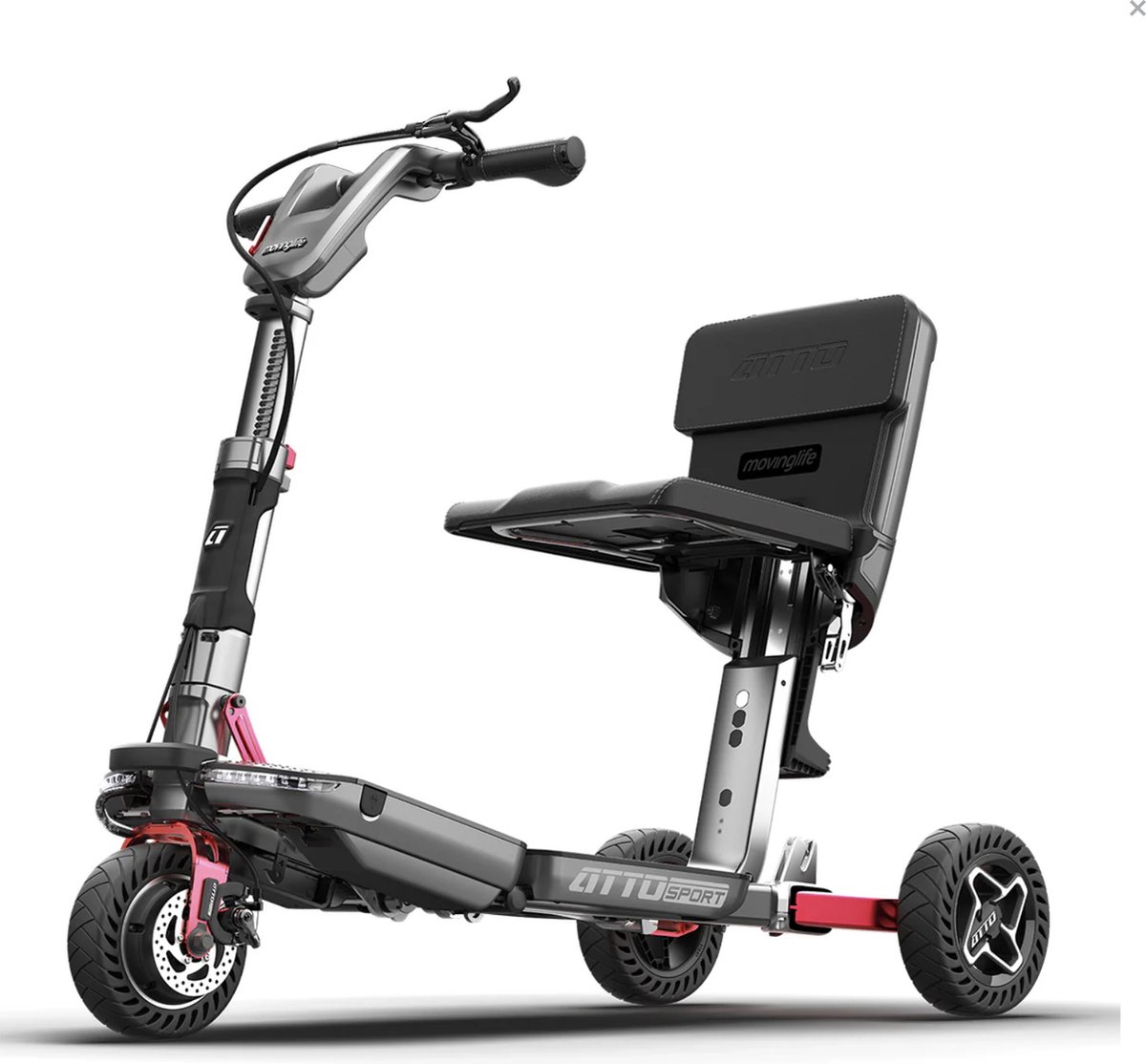 Scootmobiel ATTO Sport - Opvouwbaar - Tot 10 km/u - Moving Life