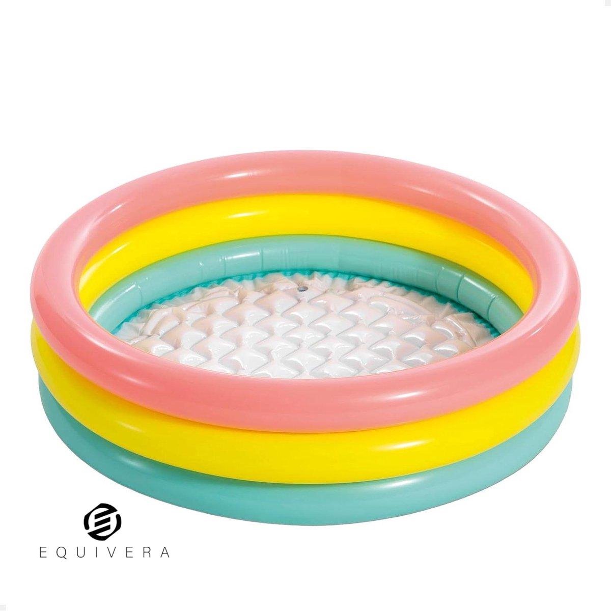Goedkoopste Equivera Sunset Glow Baby Zwembad 86cm x 25cm - Zomer Plezier baby zwembad