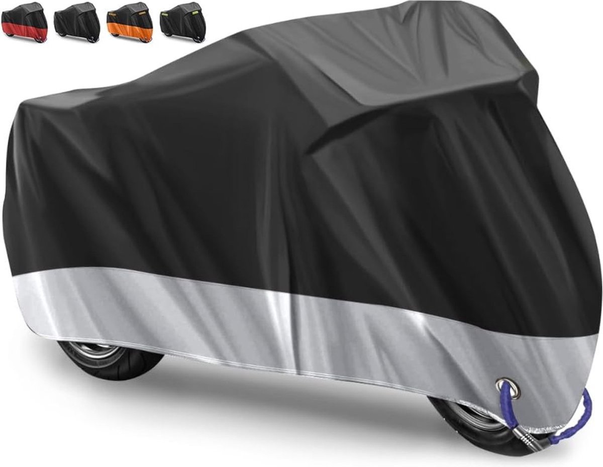 Motorhoes waterdicht buiten - Motorhoes - Waterdicht - Motorhoes voor buiten - Scooterhoes - Must have voor uw motor!
