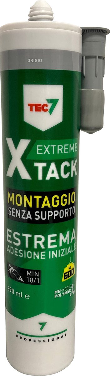 TEC7 X-Tack Montagekit - Grijs - Patroon - 290ml
