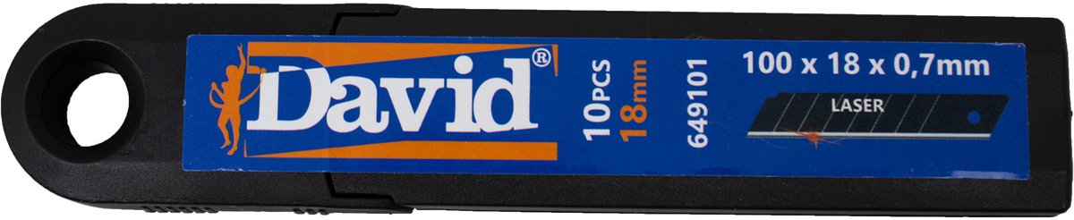 DAVID reservemes 18mm SK2 (10 stuks)