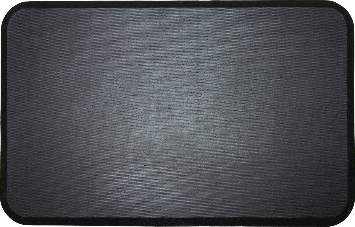 LogoMatz Ergonomische Werkmat Foam 45cm x 70cm - Antivermoeidheidsmat - Staand werk - Comfort Zwart