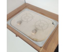 Activiteitenbord 'koken' voor Trofast bak van 42x30x10cm