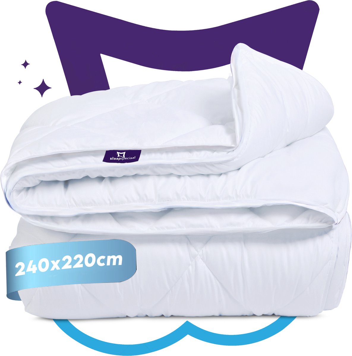 Slaapspeciaal - Every Season 4 Seizoenen Dekbed | 240x220 cm - Dekbed Geschikt Voor Alle Seizoenen - Zomerdekbed & Winterdekbed - Anti Allergie - Hoogwaardige Ultra Soft - Hotelkwaliteit - Tweepersoons Dekbed - Lits-jumeaux XL