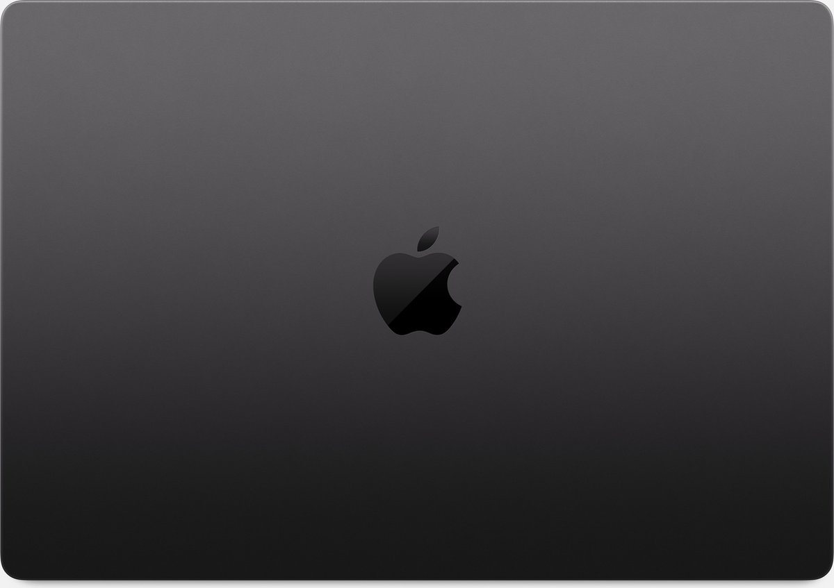 Apple MacBook Pro 2024 16,2'' - M4 Pro, 14 Core CPU, 20 Core GPU, 24GB RAM, 512GB SSD, Qwerty, Space Zwart thumbnail 2
