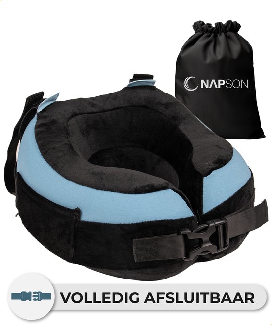 Napson reiskussen – memory foam – vliegtuig en auto
