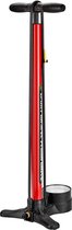 Bol.com Lezyne Sport Gravel Drive - Fietspomp - Vloerpomp - Tot 6.9 bar - Analoge drukmeter - Presta ventielen - Staal - Rood aanbieding