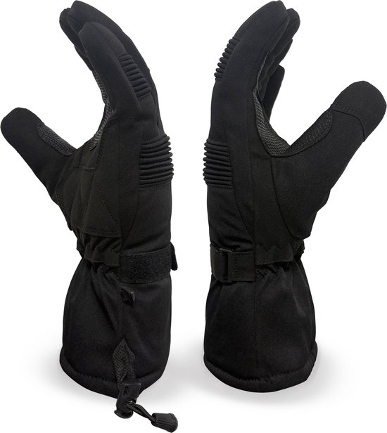 Gant pour moto & scooter - Taille XL - imperméable - avec protection - stretch - respirant