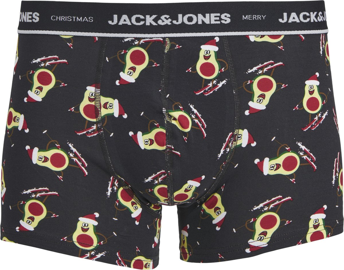 Jack & Jones Kerst Giftbox - Boxershorts + Sokken - JACXMAS AVOCADO-XL