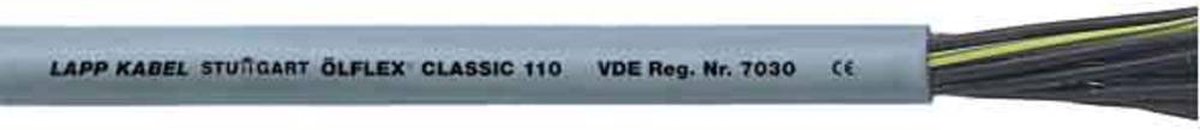 LAPP ÖLFLEX® CLASSIC 110 Stuurstroomkabel 5 G 1 mm² Grijs 1119205/100 100 m