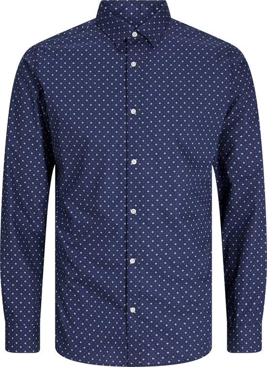 JACK & JONES Jungen Langarm Hemd - Bequemes Alltagshemd