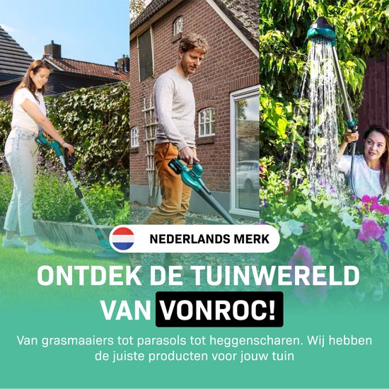 VONROC Pompe submersible – Pompe eau sale – Pompe à eau – 750 – 14000 l/h – Pour eau sale et propre – Avec flotteur intégré