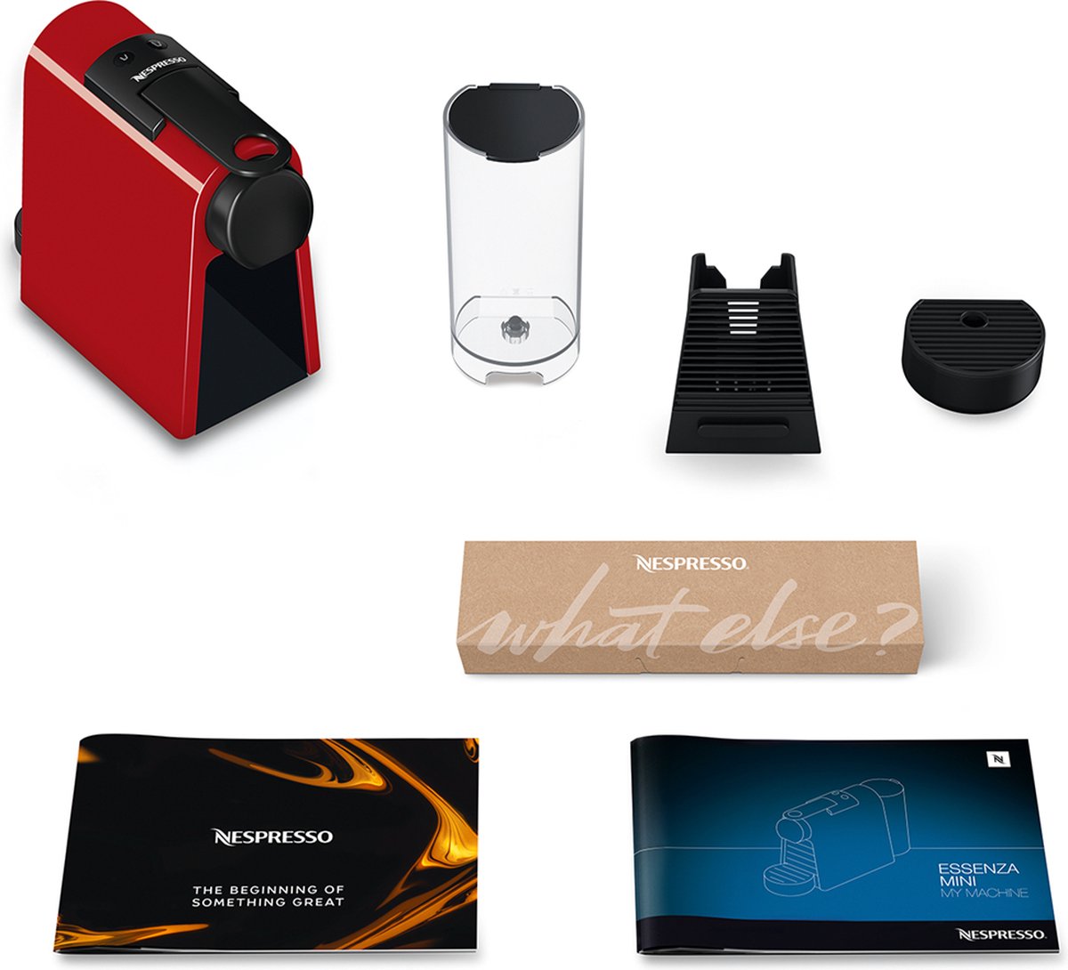 De'Longhi Nespresso Essenza Mini EN85.R - Koffiecupmachine - Rood thumbnail 6