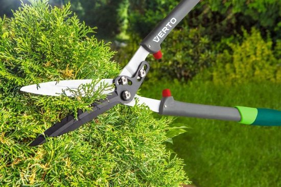 Verto Heggeschaar Fiberglas PRO Pro Grip Handvat 200mm Blad PTFE Blad Gegolfd van Merkloos	 — afbeelding 5