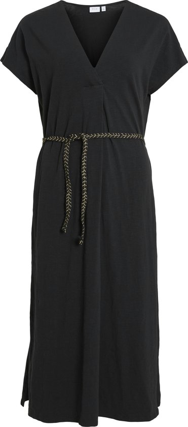 VILA - ROBE MIDI TRESSÉE S À COL ROBE S/L - Femme - Mini-robes