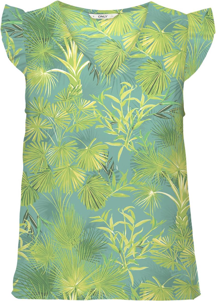ONLY - ONLALMA LIFE VIS S/S ELINA TOP AOP - Meisjes - Blouses