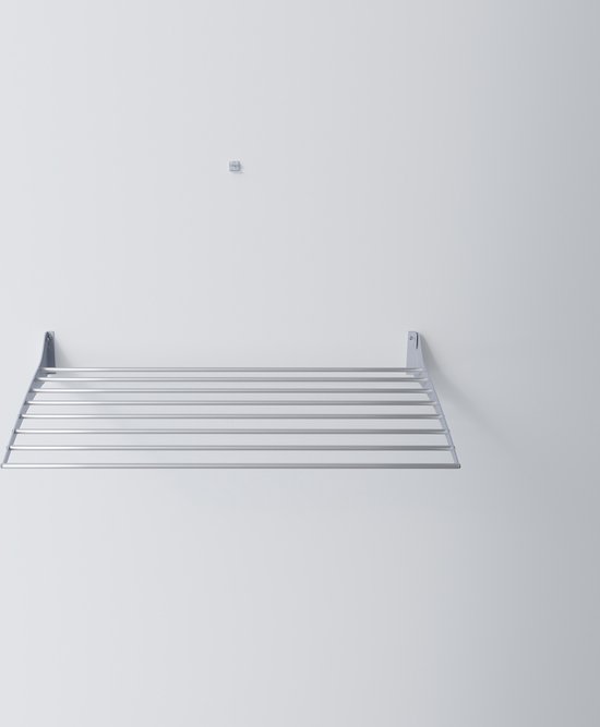 Foxydry Fold 82 cm wasdroogrek wandmontage clicksysteem - 82 x 50 x 10 cm